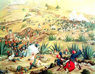 Pueblan taistelu, 5. toukokuuta 1862